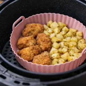 Silikonska podloga za air fryer – okrugla 16 cm
