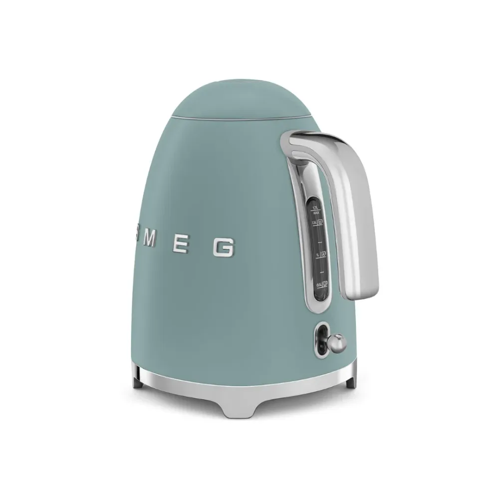 Smeg 50's Retro Style Aesthetic 7-Cup Kettle Jade
