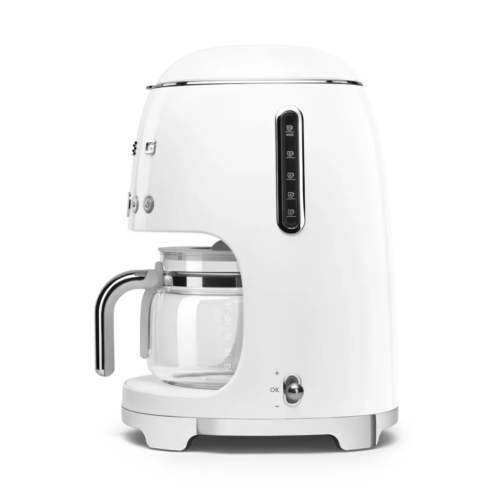 Smeg 50s Retro Style Drip Coffee Maker - White