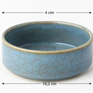 Snack zdjelica Scratch Blue 10,2×4 cm – keramička horeca zdjelica