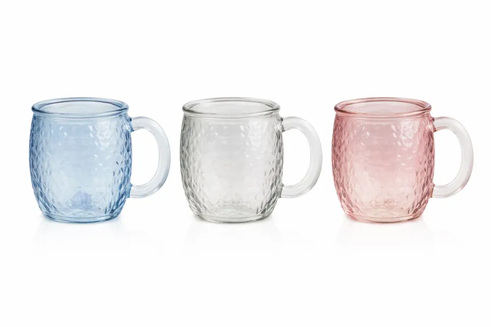 Stakleni Moscow Mule - 3 boje