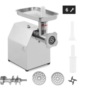Stroj za mljevenje mesa – 140 kg/h, inox – Royal Catering