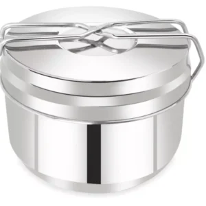 Tiffin set 3-dijelni inox – posude za hranu, lunch box, kampiranje