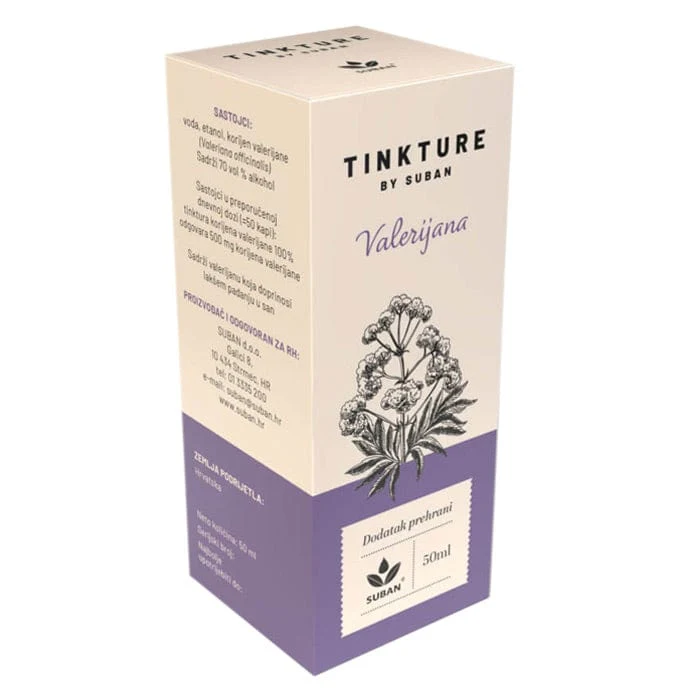 Tinktura Valerijana Suban 50ml