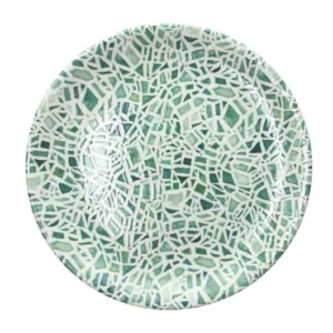 Tognana Attitude Emerald 27 cm – Porculanski tanjur s mozaikom