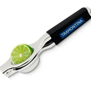 Tramontina inox cjedilo za limun s crnom drškom