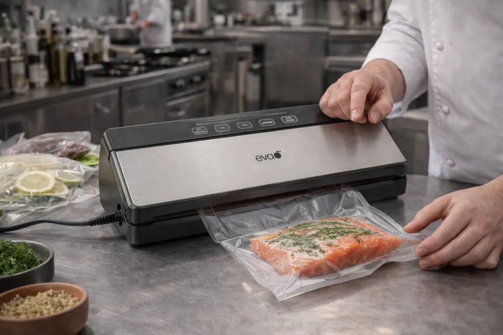 Vakumirka EVA - 115W, inox, 30cm varenje