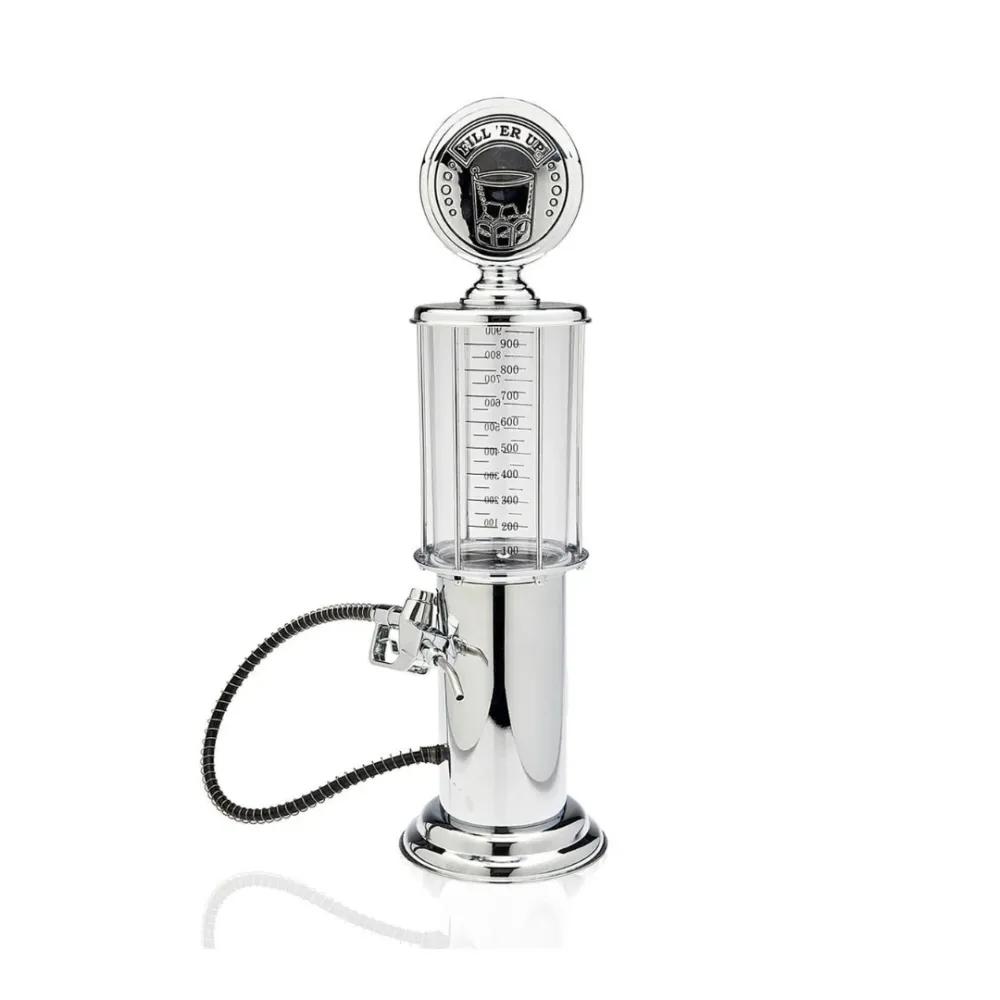 Vintage Gas Pump Beverage Dispenser