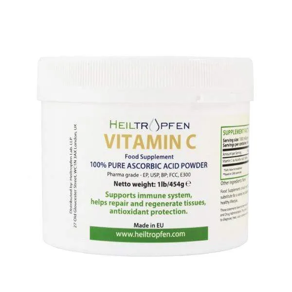 Vitamin C u prahu Heiltropfen 454g
