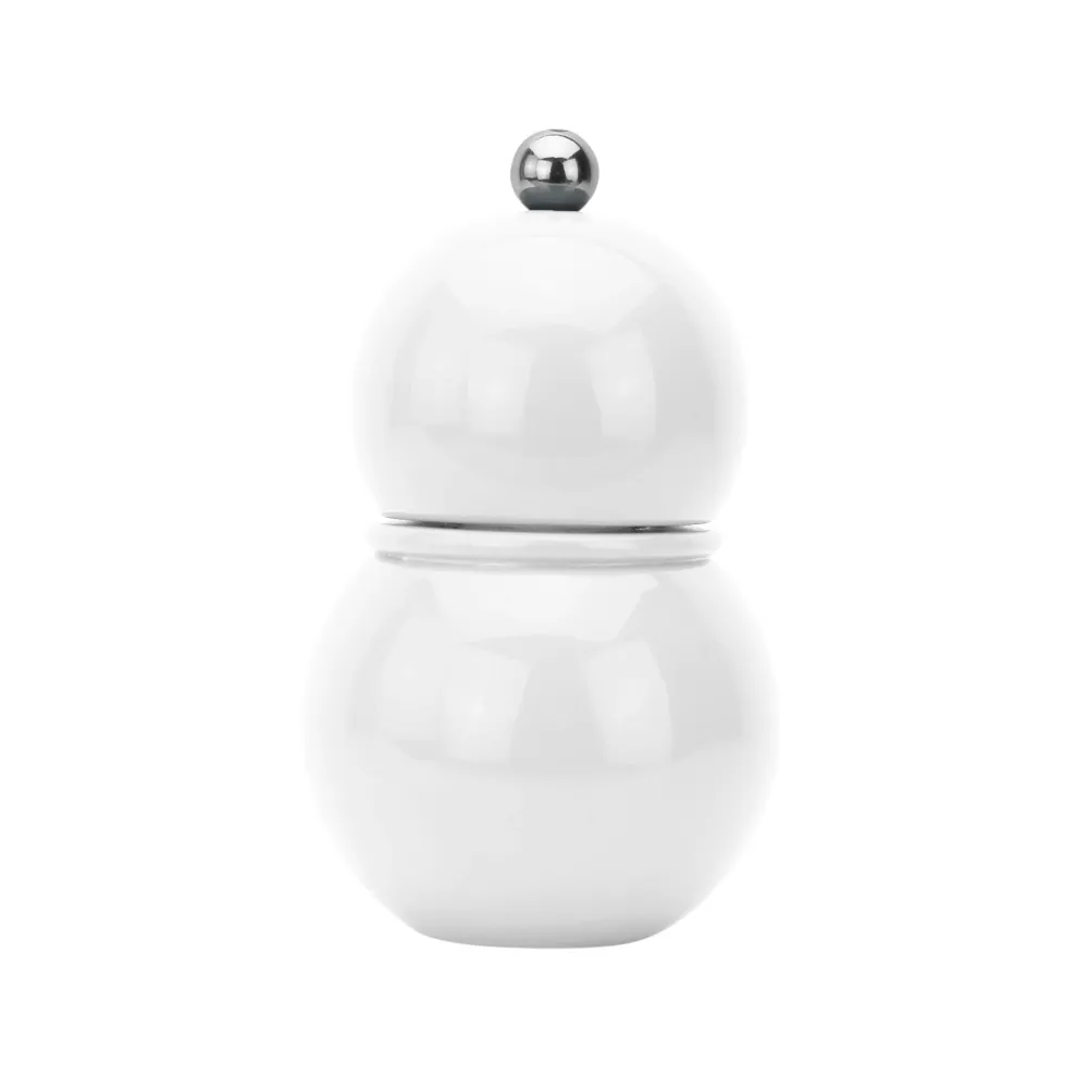 White Chubbie Salt & Pepper Mill