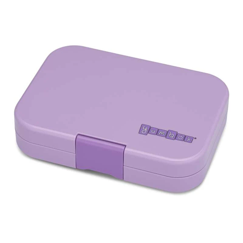 Yumbox Kutija za ručak bez posude - Panino - za 4 odjeljka - Lavanda Ljubičasta