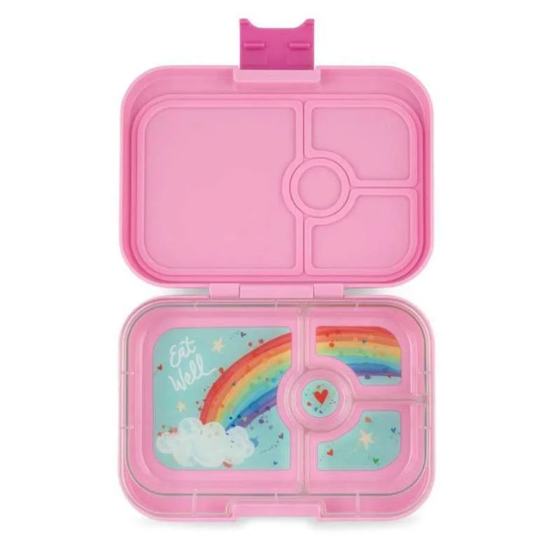 Yumbox Kutija za ručak - Panino - 4 odjeljka - Power Pink/Rainbow