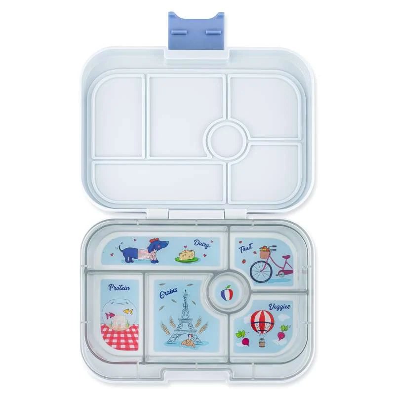 Yumbox Kutija za užinu - Original - 6 odjeljaka - Hazy Gray/Paris