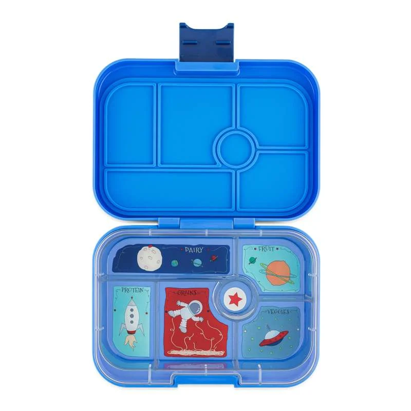 Yumbox Kutija za užinu - Original - 6 odjeljaka - Surf Blue/Rocket