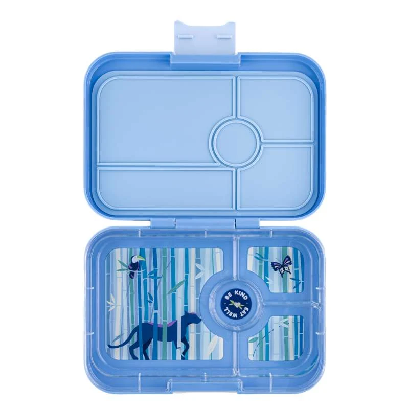 Yumbox Kutija za užinu - Tapas XL - 4 odjeljka - Hazy Blue/Panther