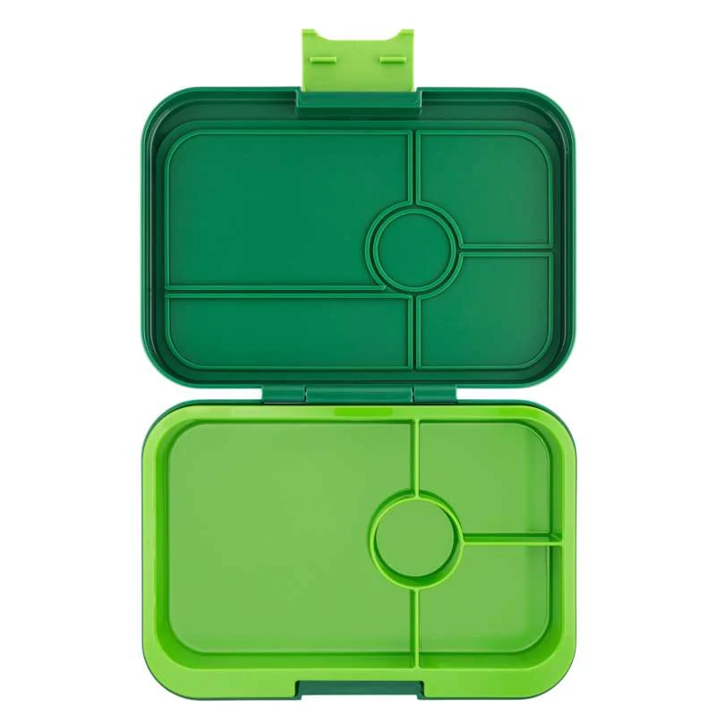 Yumbox Kutija za užinu - Tapas XL - 4 odjeljka - Palm Green/Solid Lime