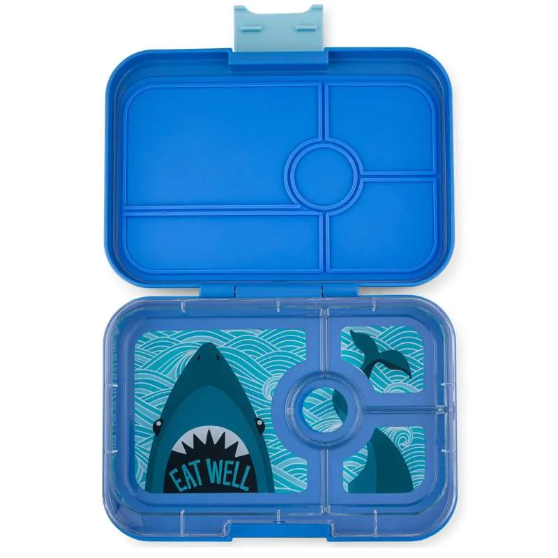 Yumbox Kutija za užinu - Tapas XL - 4 odjeljka - True Blue/Shark