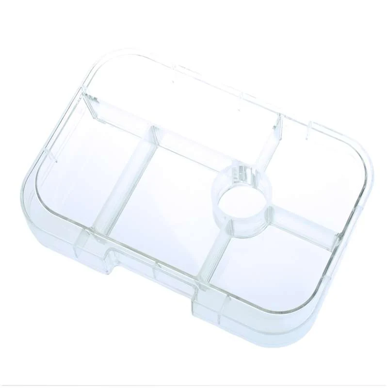 Yumbox Poslužavnik - Originalni pladanj - 6 odjeljaka - Prozirno