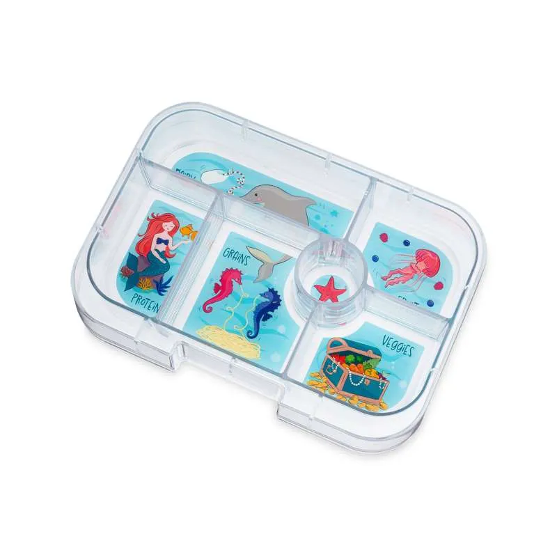 Yumbox Poslužavnik - Originalni pladanj - 6 odjeljaka - Sirena