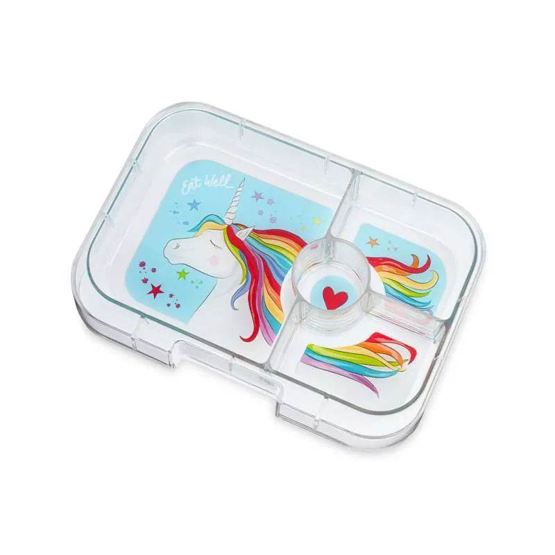 Yumbox Poslužavnik - Panino pladanj - 4 odjeljka - Jednorog