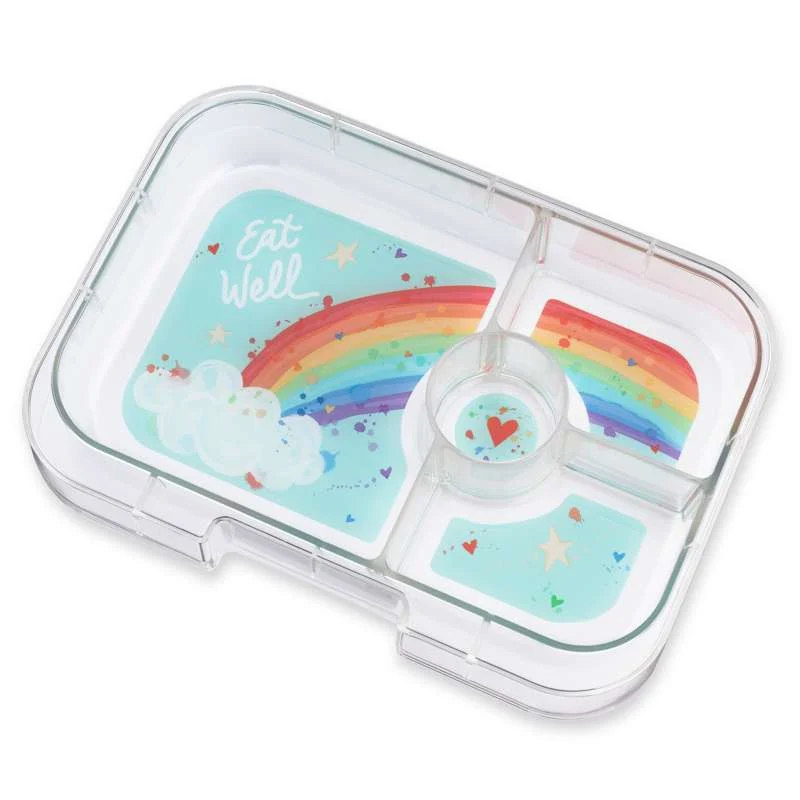 Yumbox Poslužavnik - Panino poslužavnik - 4 odjeljka - Duga