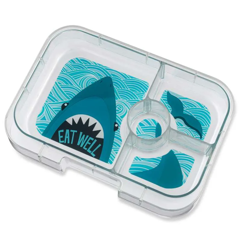 Yumbox Poslužavnik - Panino poslužavnik - 4 odjeljka - Shark