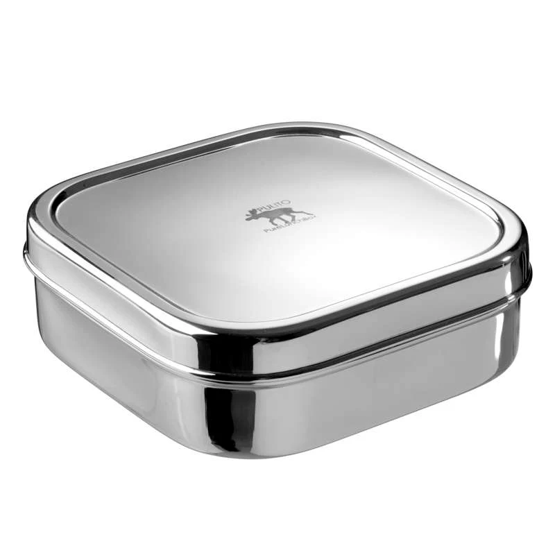 Pulito PureLunchBox kutija za ručak - Nehrđajući ojač - Kvadrat