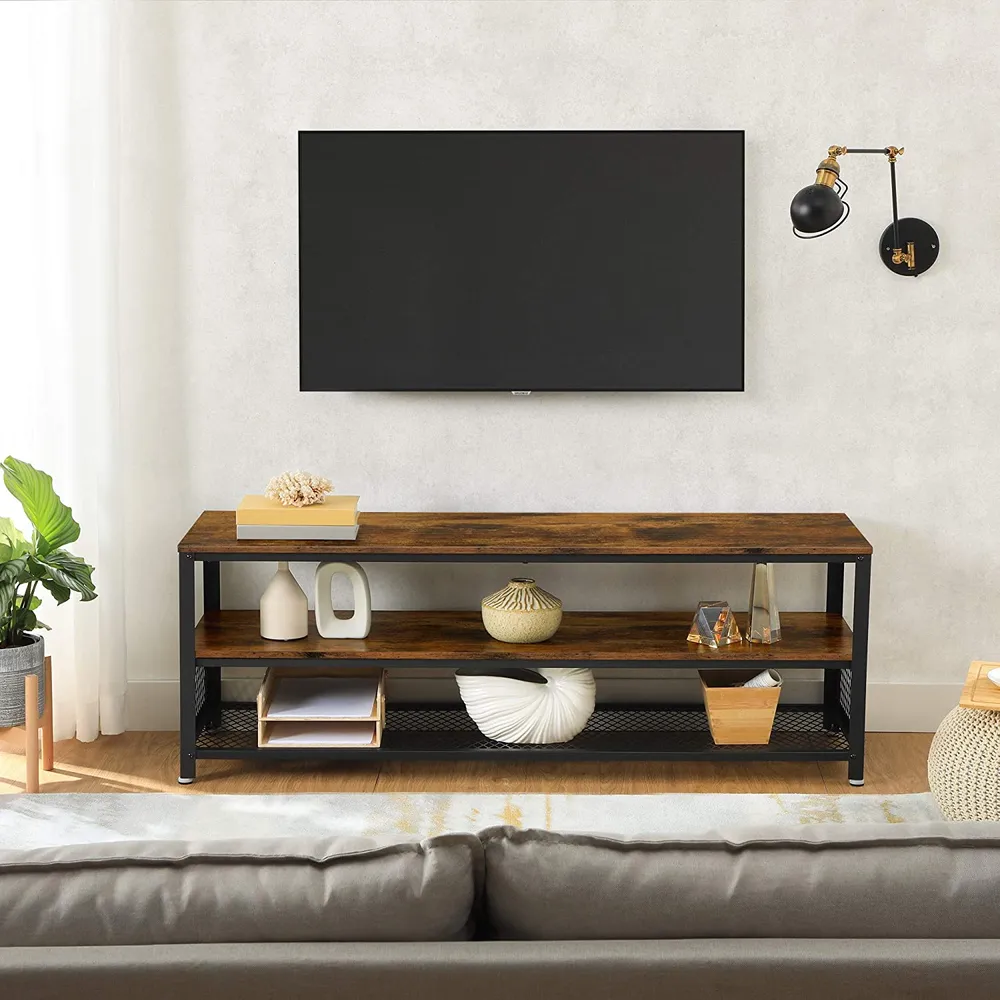 TV ormarić, Rustic TV stalak 140 x 40 x 52 cm rustikalno smeđi