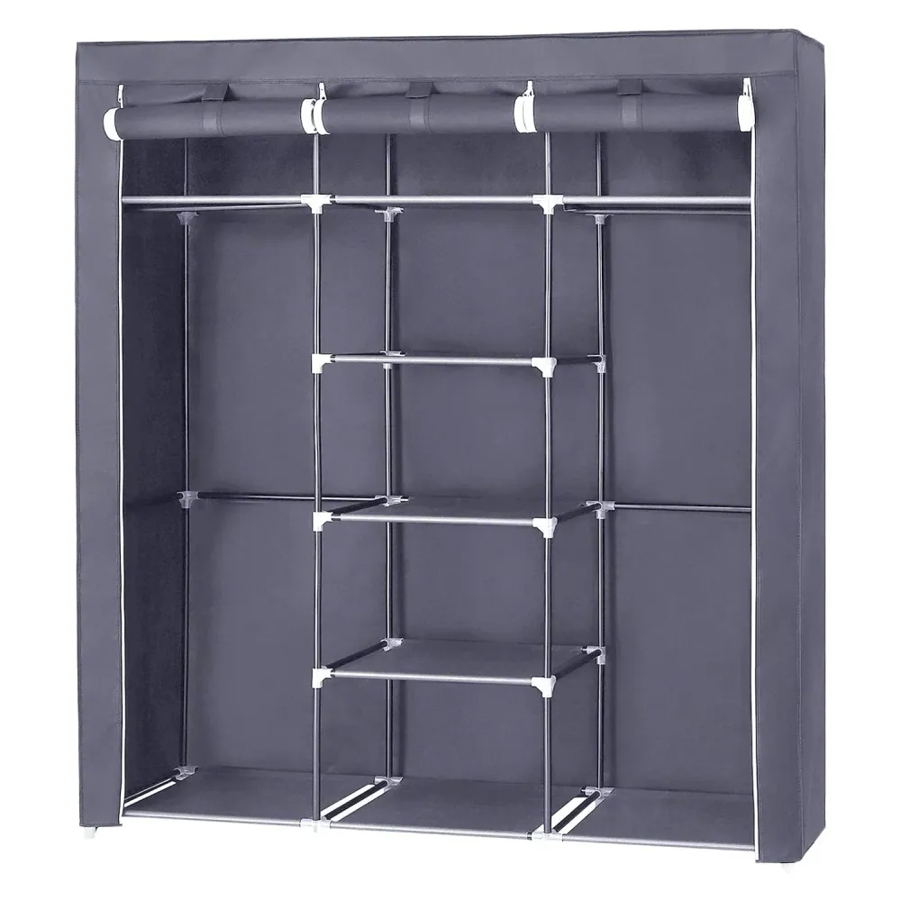 Ormar 175 x 150 x 45 cm, sivi