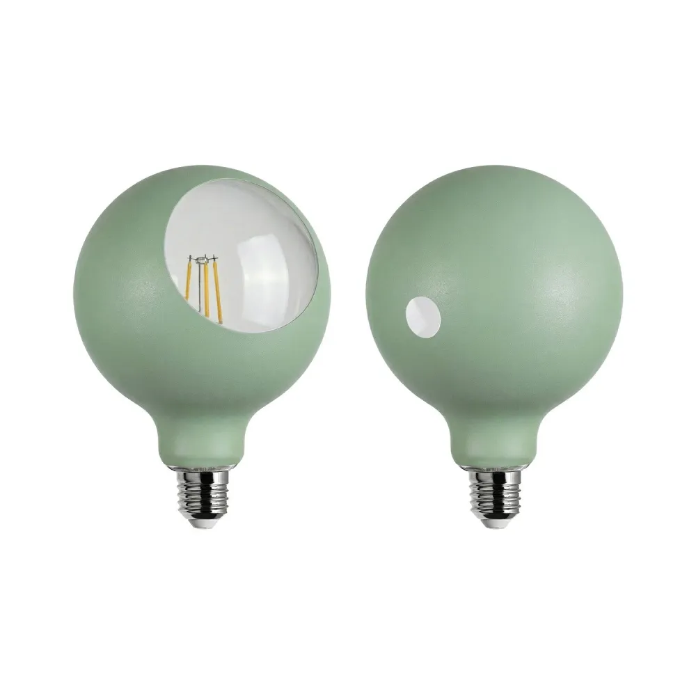 Žarulja LED Camo G125 4,8W 806Lm E27 2700K može se prigušivati - zelena