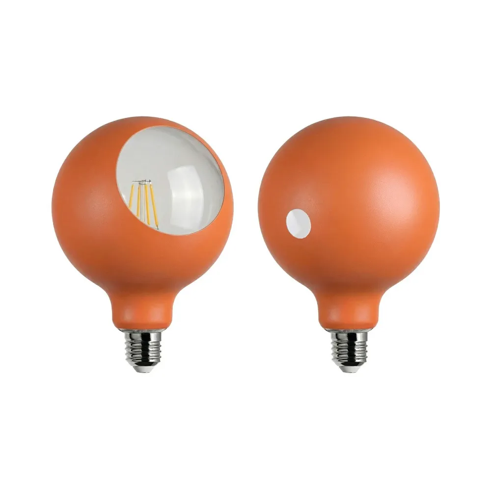 Žarulja LED Camo G125 4,8W 806Lm E27 2700K prigušiva - Narančasta
