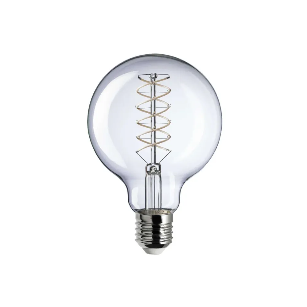 Žarulja LED Filament Bijela Kugla G95 5,9W 500Lm E27 2700K Prigušiva - W03