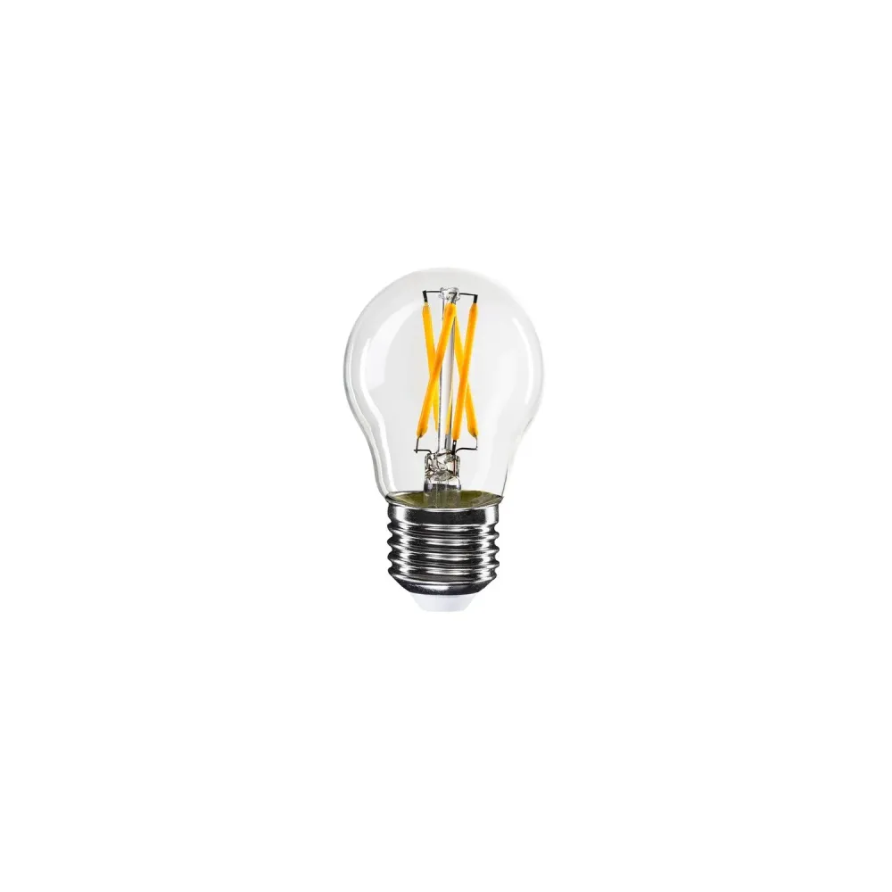 Žarulja LED filamento incrociato Mini Globo G45 4,8W 400Lm E27 2200K Dimmerabile - X01