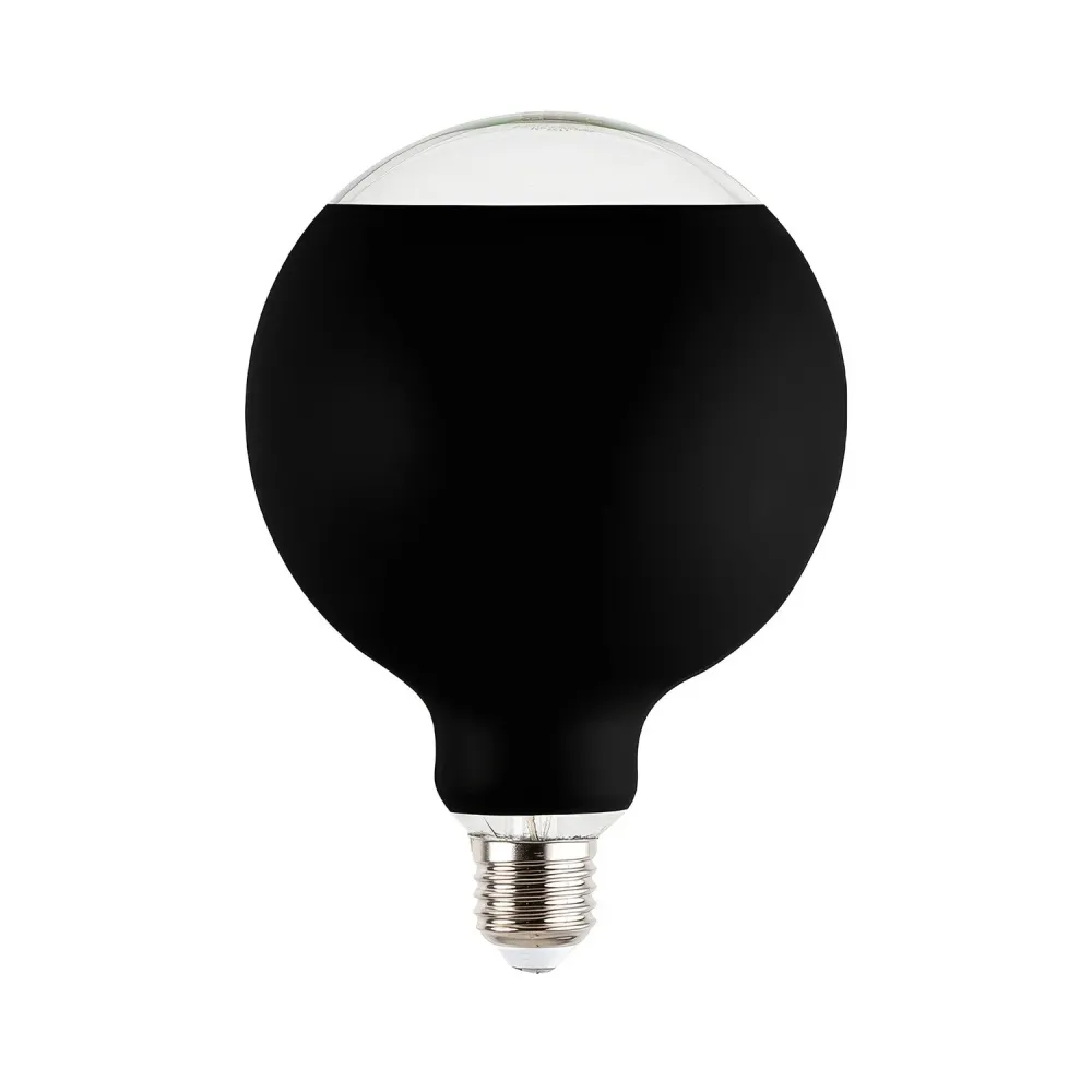 Žarulja LED Lucia G125 4,8W 806Lm E27 2700K Dimmable - Crna