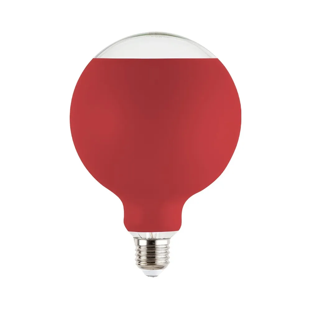 Žarulja LED Lucia G125 4,8W 806Lm E27 2700K može se prigušivati - crvena