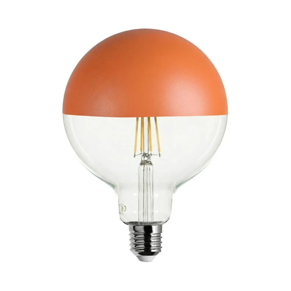 Žarulja LED Maria G125 4,8W 806Lm E27 2700K Dimmable - Narančasta