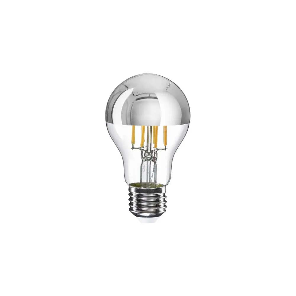 Žarulja LED Polukugla Srebrna Goccia A60 7W 650Lm E27 2700K Prigušiva - A02
