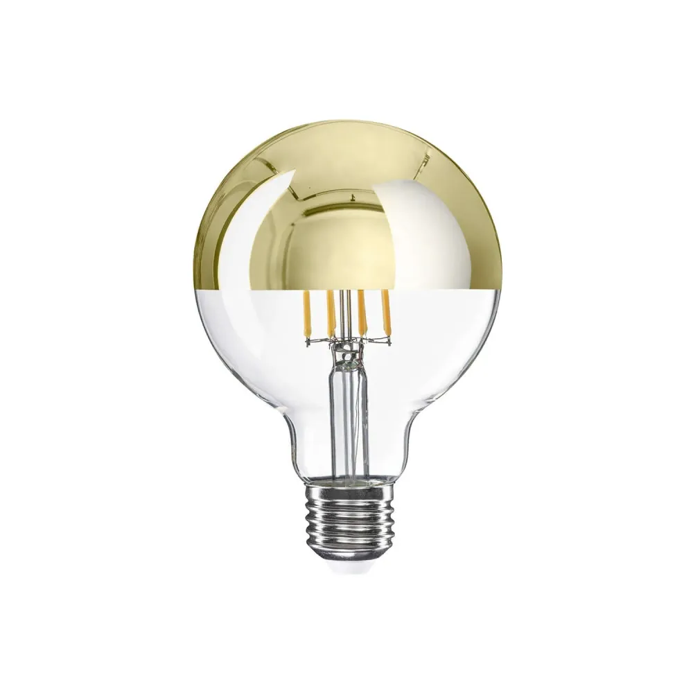 Žarulja LED Polukugla Zlatna Globe G95 7W 650Lm E27 2700K Prigušiva - A14