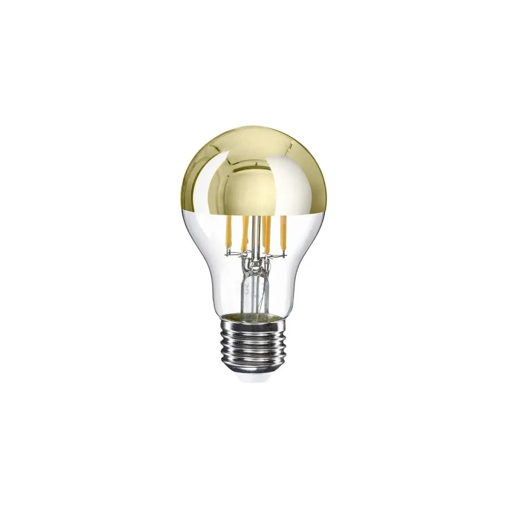 Žarulja LED Polu-sfera Zlatna Kap A60 7W 650Lm E27 2700K Prigušiva - A12