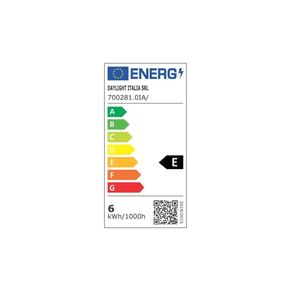 Žarulja LED prozirna Tiche Crystal linija 6W 600Lm E27 2700K prigušiva