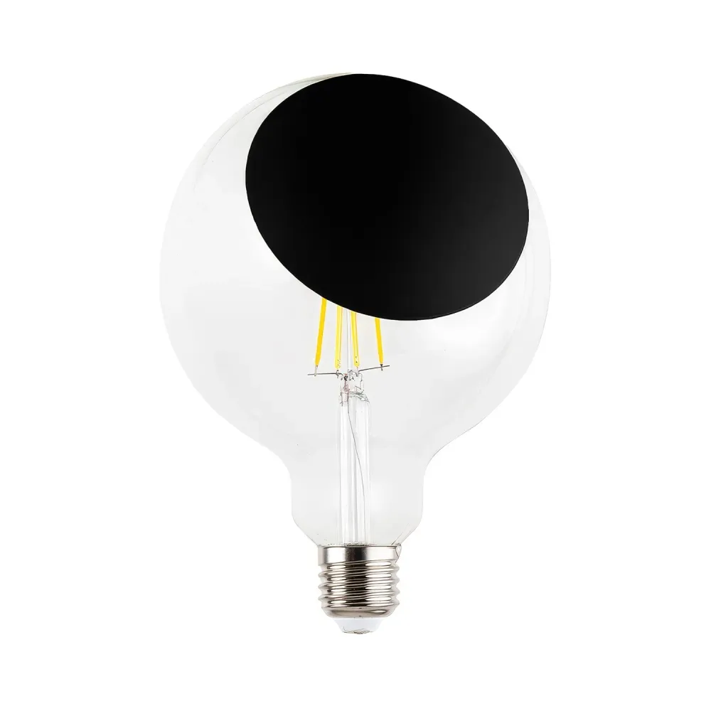 Žarulja LED Sofia G125 4,8W 806Lm E27 2700K prigušiva - Crna