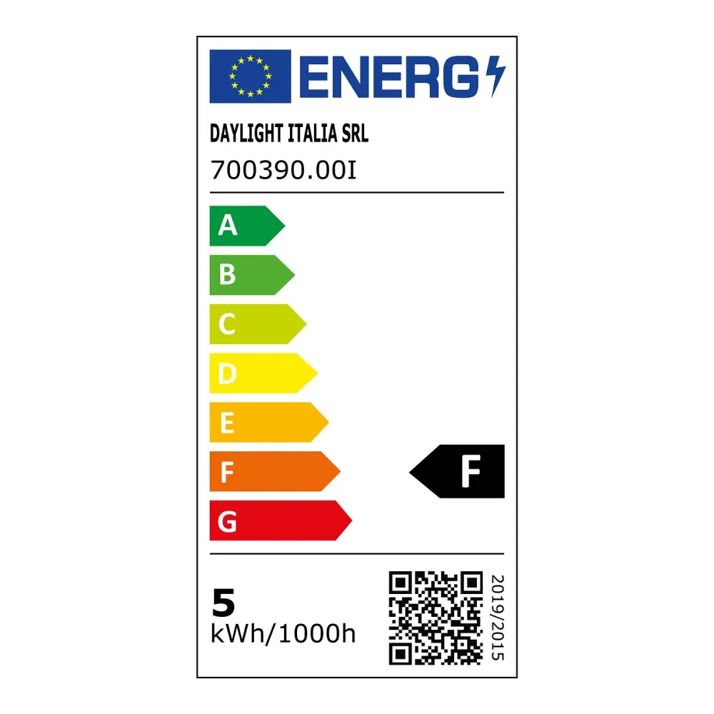 Žarulja LED Tattoo Grattacielo G125 4,5W 470Lm E27 2700K može se prigušivati