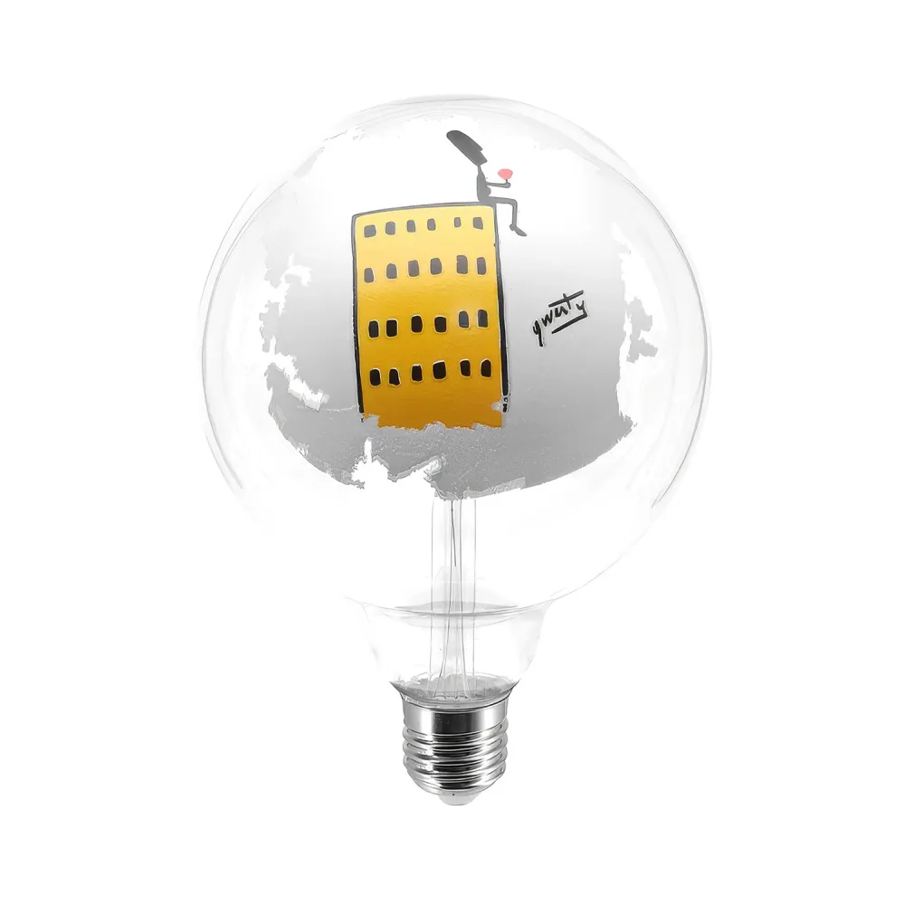 Žarulja LED Tattoo Grattacielo G125 4,5W 470Lm E27 2700K može se prigušivati