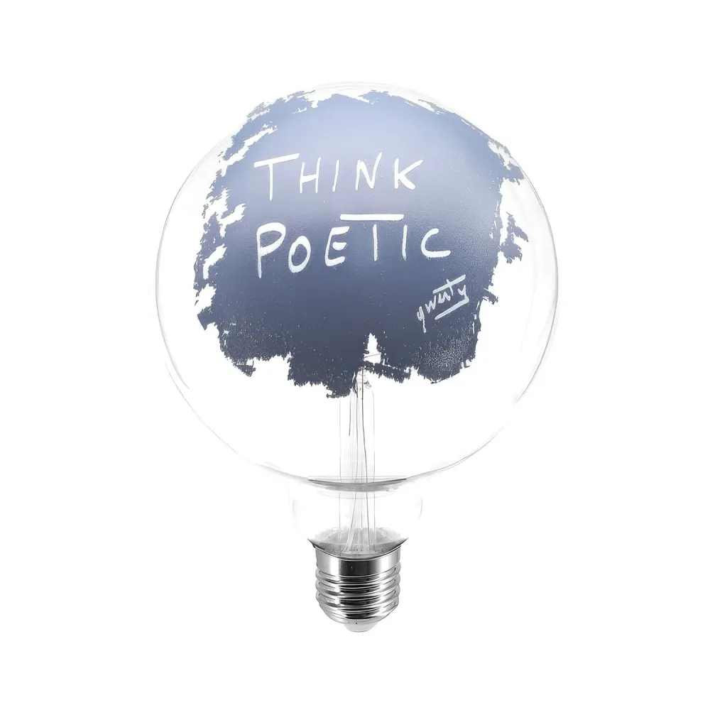 Žarulja LED Tattoo Think Poetic G125 4,5W 470Lm E27 2700K Dimmable