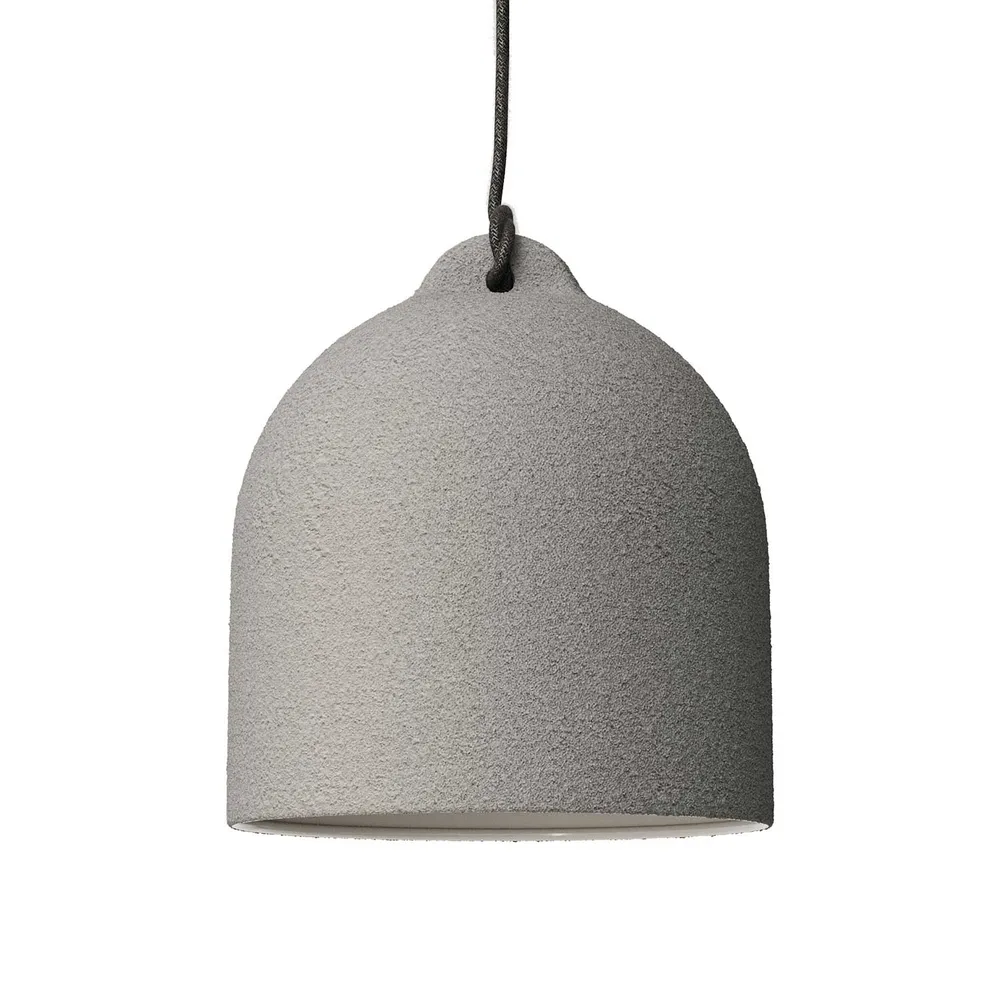 Campana, sjenilo M od keramike za viseću rasvjetu - Proizvedeno u Italiji - Efekt betona