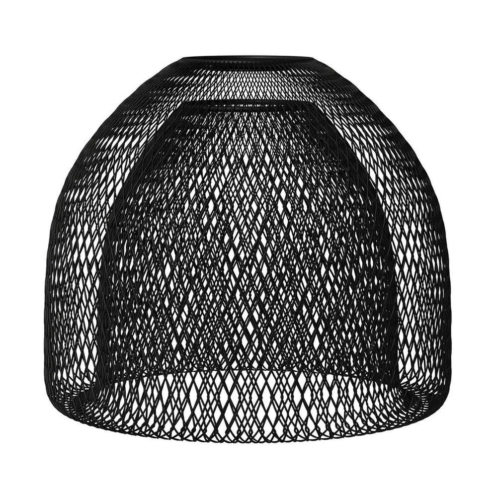 Kavez sjenilo GhostBell XL od metala s E27 grlom - Crna