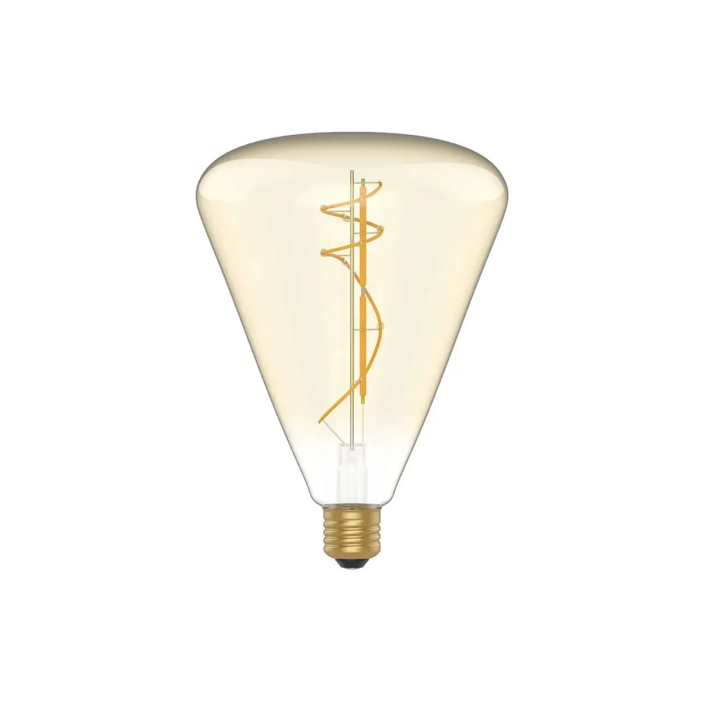 LED žarulja Zlatna Cone 140 8,8W 806Lm E27 2200K Prigušiva - H06