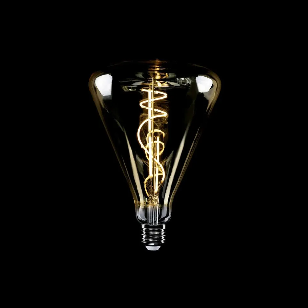 LED žarulja Zlatna Cone 140 8,8W 806Lm E27 2200K Prigušiva - H06