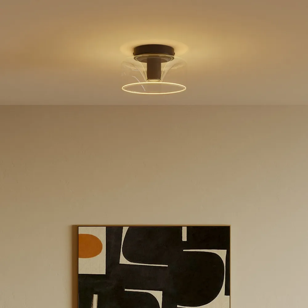 LED Prozirna Sijalica Ghost Line CRI 90 Udubljena Krafna 5,5W 480Lm E26 120V 2200K Prigušiva - G02