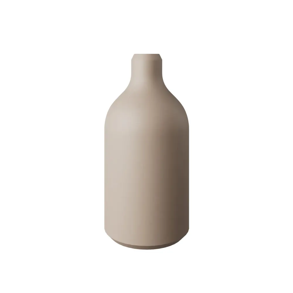 Set grla za žarulju E27 od silikona sa skrivenom stezaljkom za kabel - Desert Brown